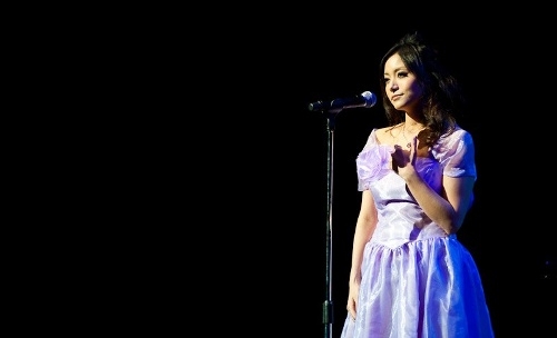 Chiaki Takahashi in Purple Dress - ©Eminence Symphony Orchestra 2009, Photo by Evan Stubbs, TinfireDrum Photography