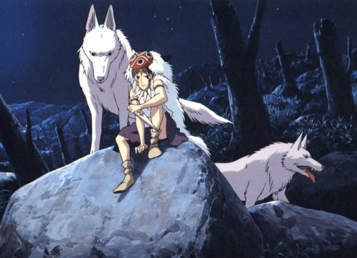 The Beautiful Art of Princess Mononoke