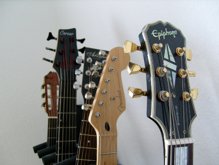 Alex Pfeffer's Guitars