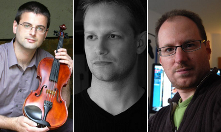 Markus Schmidt (left), Alex Pfeffer (middle), Alexander Röder (right)