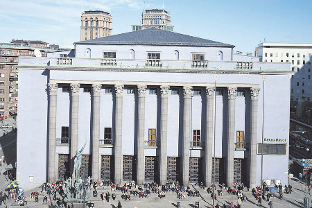 The World-Famous Konserthuset in Stockholm