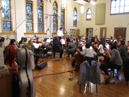 Orchestral Recording of Resistance: Burning Skies