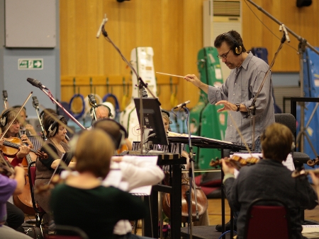 Garry Schyman Records Dante's Inferno at Abbey Road Studios