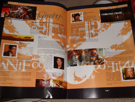 Booklet for A Night in Fantasia 2009