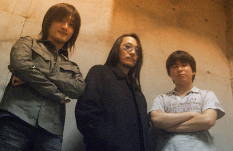 Ryo Kawakami (left), Ippo Yamada (centre), Hiroki Isogai (right)