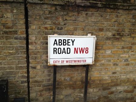 Recording at Abbey Road