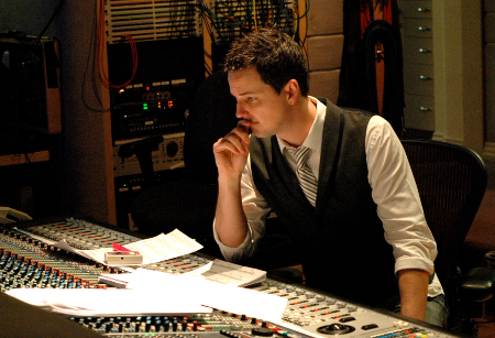 Jason Graves at Skywalker Sound Desk