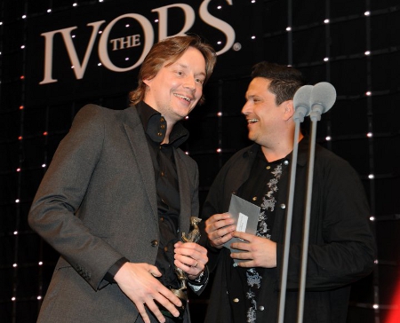 Joris de Man Collects IVOR from Dom Joly