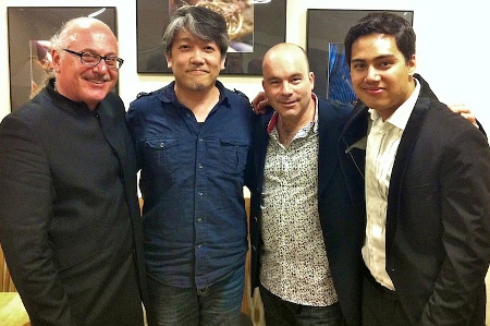 Arnie Roth, Masashi Hamauzu, David Wise, Benyamin Nuss © Jan-Olav Wedin