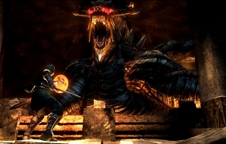 Intimidating Scene from Demon's Souls